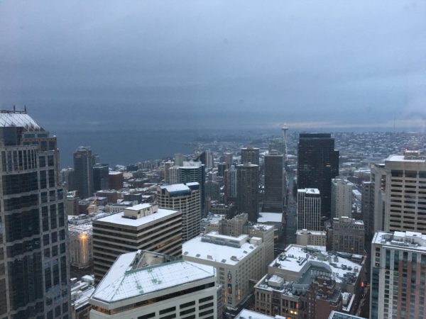 whats in the news - Snow in Seattle