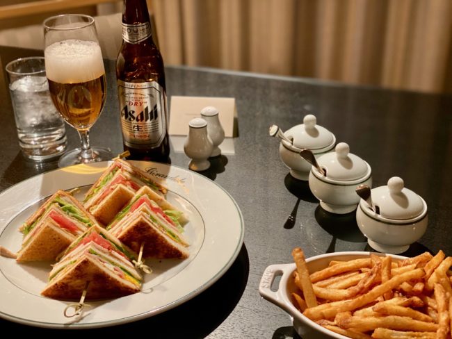 room service on my stay at Park Hyatt Tokyo