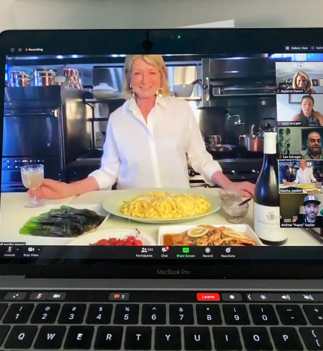 virtual cooking classes