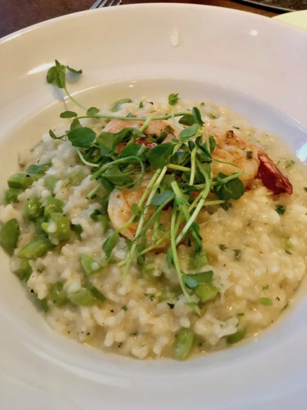 risotto at Trio in Jackson