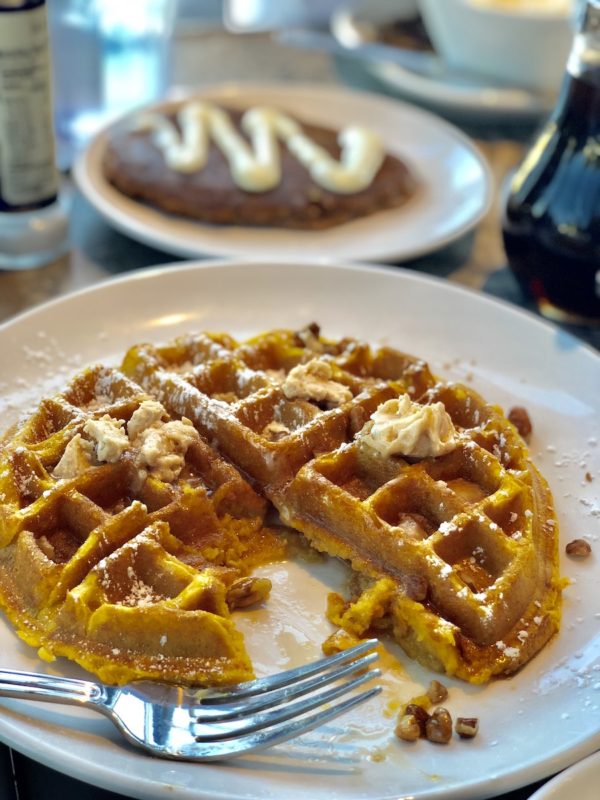 plate of waffles in Nashville