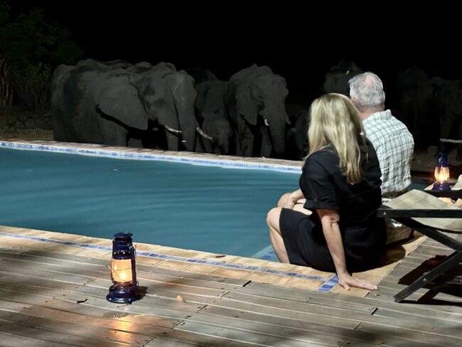 tented camp in Africa